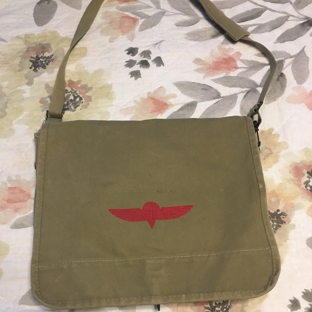 Israeli Paratrooper Messenger Bag